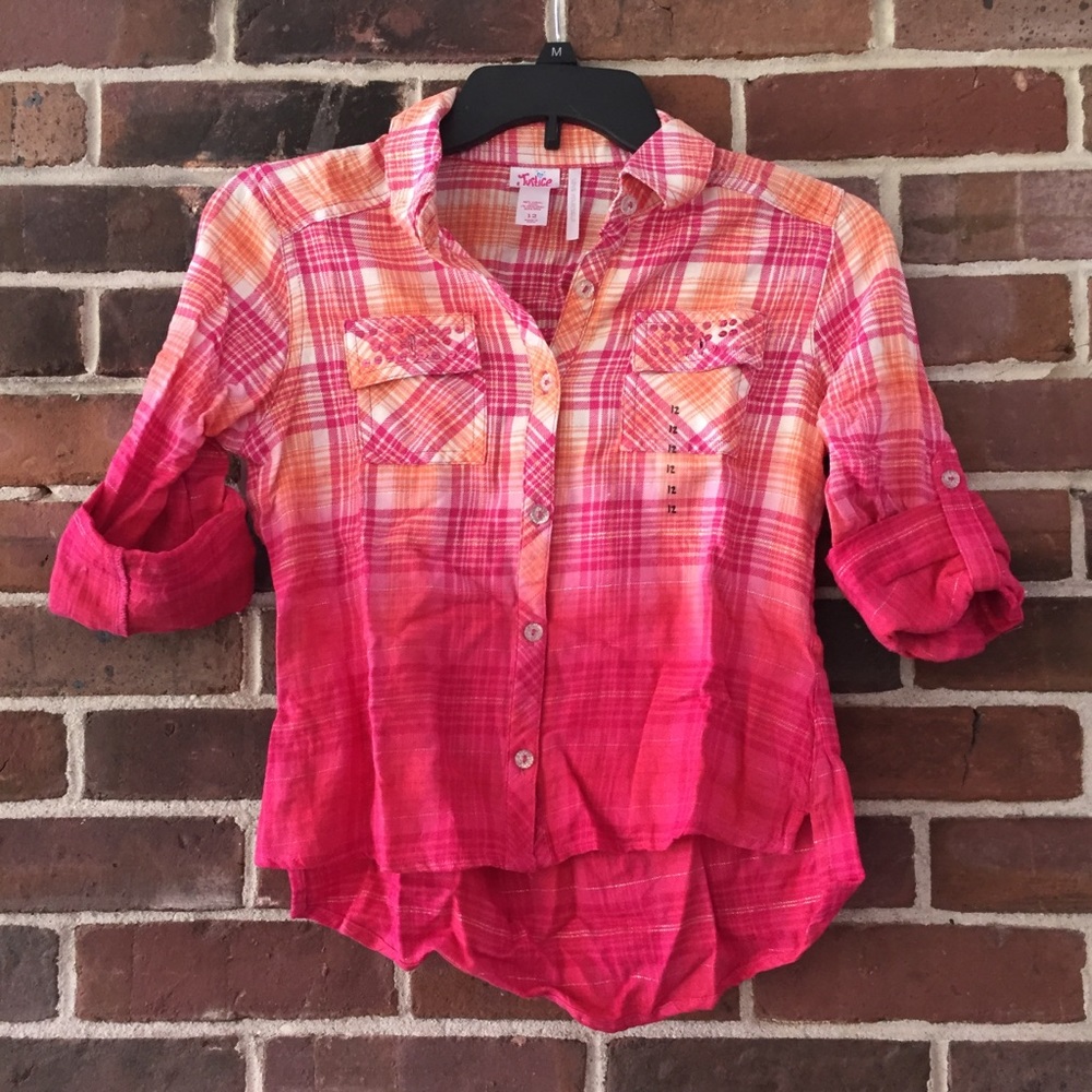 Pink Button Down Shirt